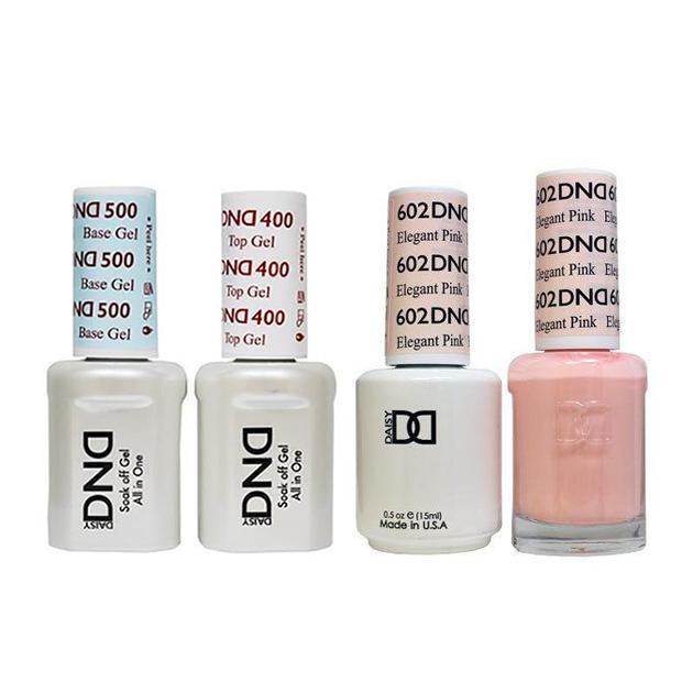 DND - Gel & Lacquer Combo - Elegant Pink - #602