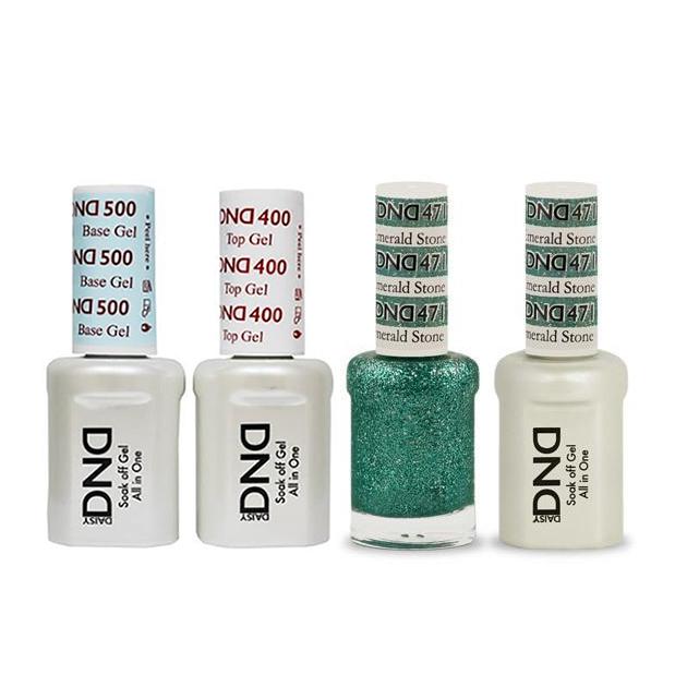 DND - Gel & Lacquer Combo - Emerald Stone - #471