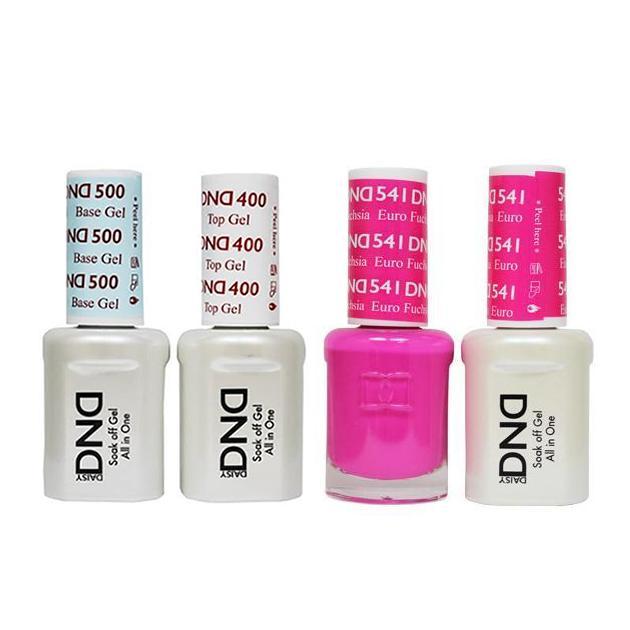 DND - Gel & Lacquer Combo - Euro Fuchsia - #541