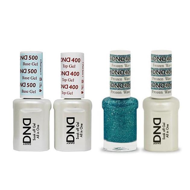 DND - Gel & Lacquer Combo - Frozen Wave - #406