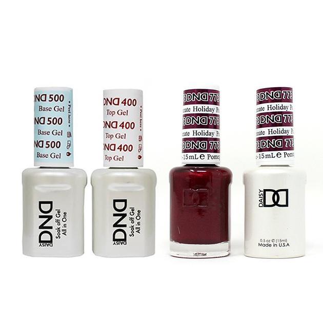 DND - Gel & Lacquer Combo - Holiday Pomegranate - #773