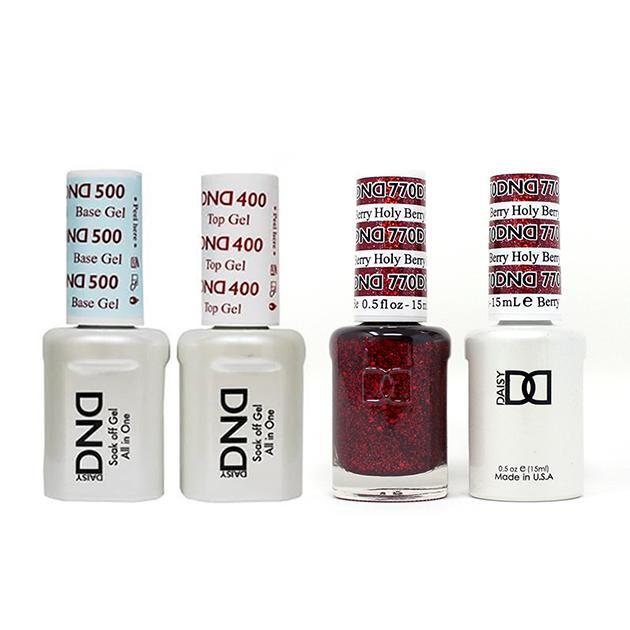 DND - Gel & Lacquer Combo - Holy Berry - #770