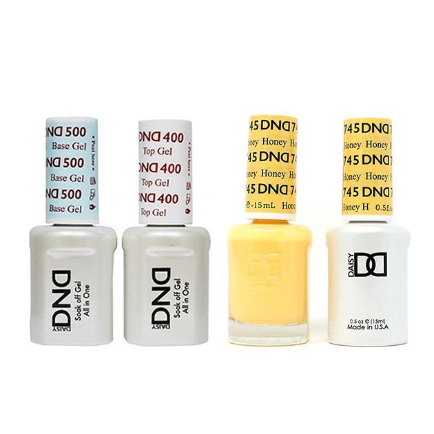 DND - Gel & Lacquer Combo - Honey - #745