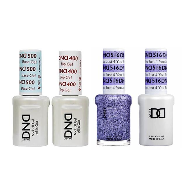 DND - Gel & Lacquer Combo - Just 4 You - #516