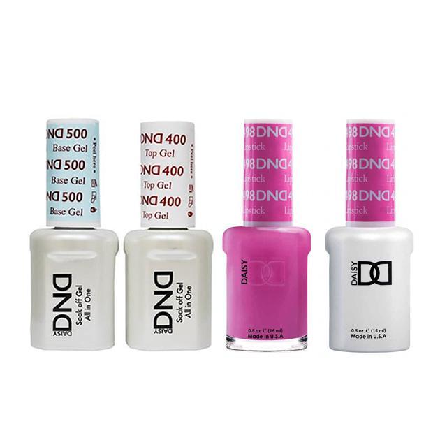 DND - Gel & Lacquer Combo - Lipstick - #498