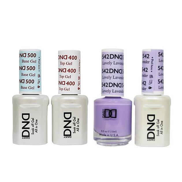 DND - Gel & Lacquer Combo - Lovely Lavender - #542