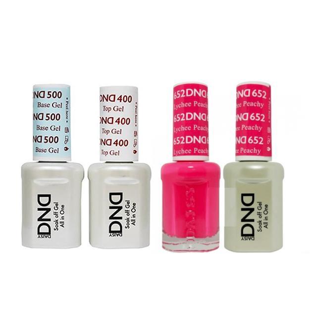 DND - Gel & Lacquer Combo - Lychee Peachy - #652