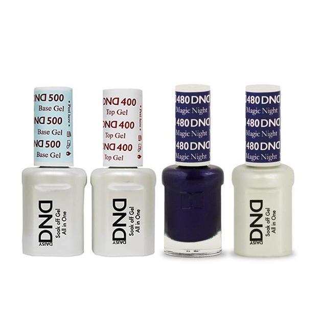 DND - Gel & Lacquer Combo - Magic Night - #480