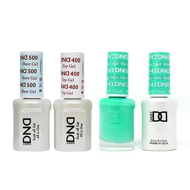 DND - Gel & Lacquer Combo - Minty Mint - #742