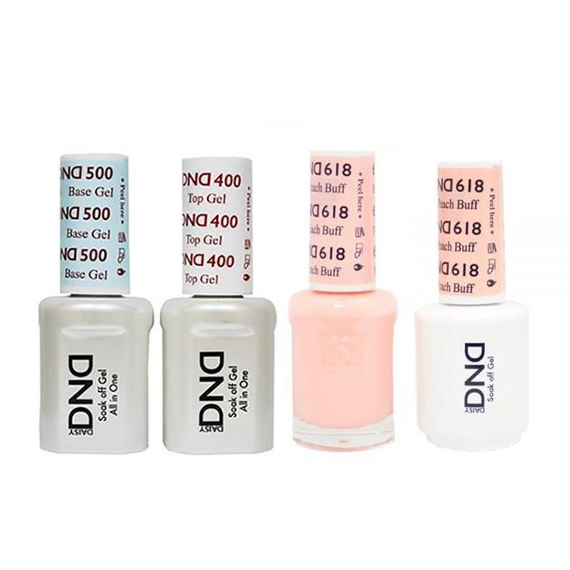 DND - Gel & Lacquer Combo - Peach Buff - #618