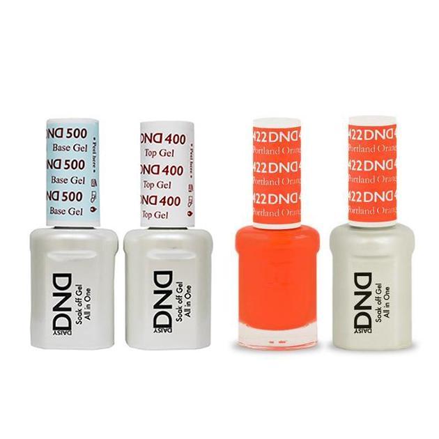 DND - Gel & Lacquer Combo - Portland Orange - #422