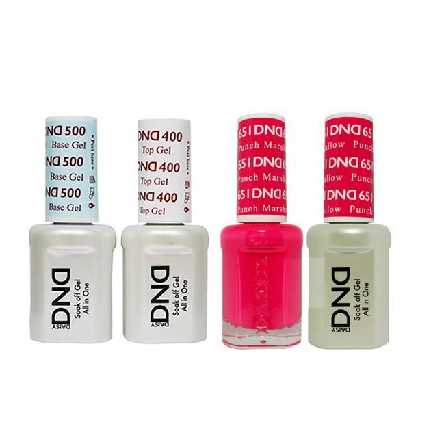 DND - Gel & Lacquer Combo - Punch Marshmallow - #651