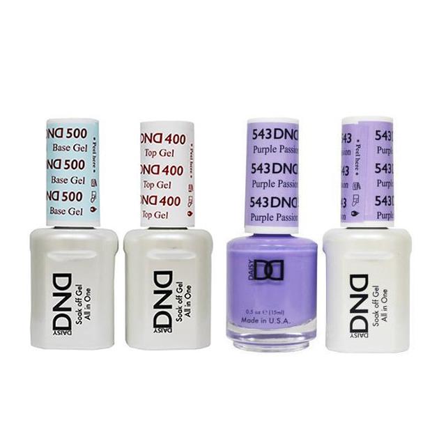 DND - Gel & Lacquer Combo - Purple Passion - #543