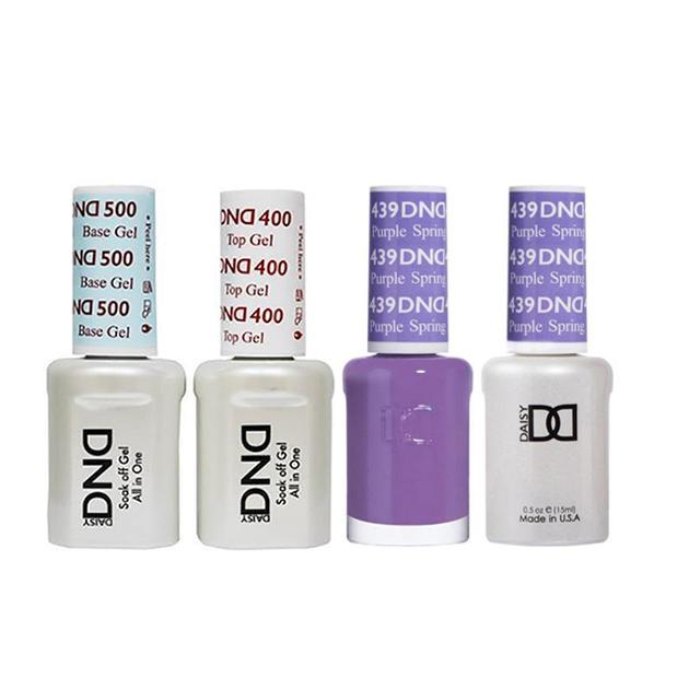 DND - Gel & Lacquer Combo - Purple Spring - #439