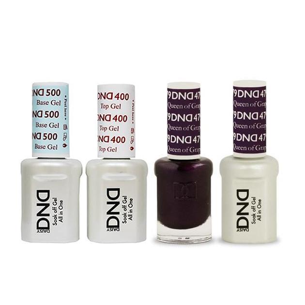 DND - Gel & Lacquer Combo - Queen of Grape - #479