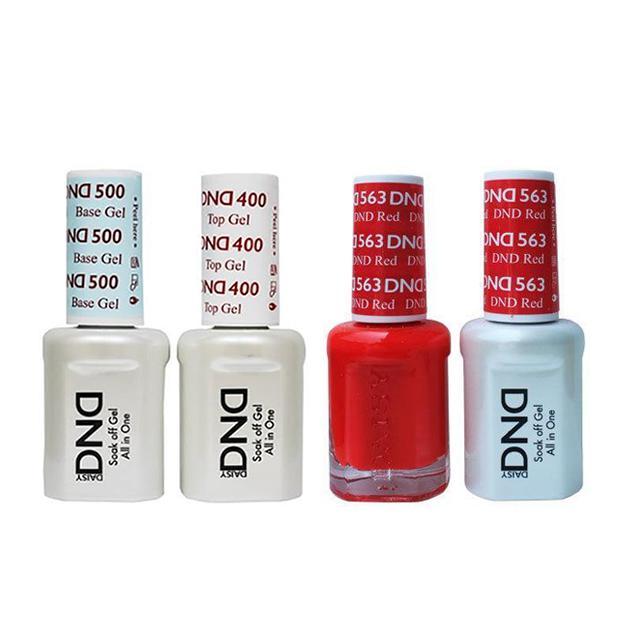 DND - Gel & Lacquer Combo - Red - #563