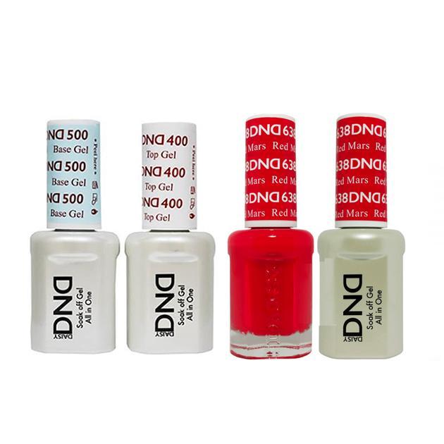 DND - Gel & Lacquer Combo - Red Mars - #638