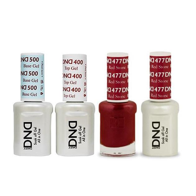 DND - Gel & Lacquer Combo - Red Stone - #477