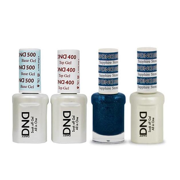 DND - Gel & Lacquer Combo - Sapphire Stone - #509