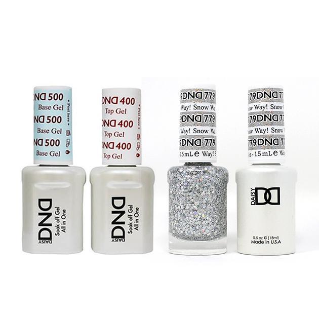 DND - Gel & Lacquer Combo - Snow Way! - #779