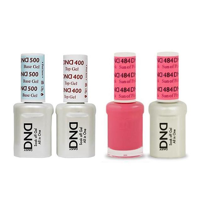 DND - Gel & Lacquer Combo - Sun of Pink - #484