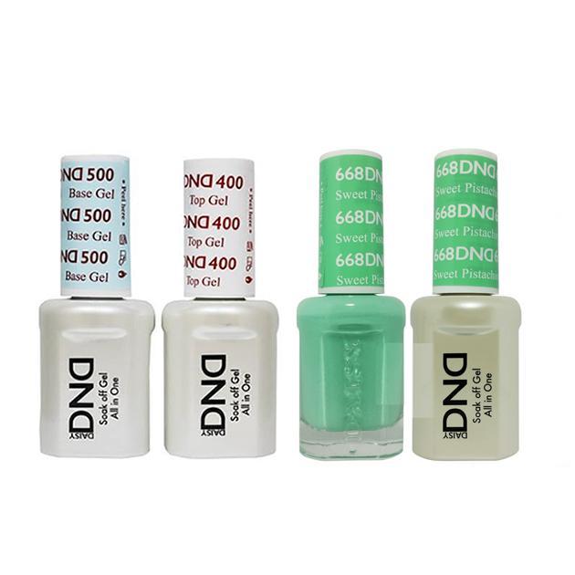 DND - Gel & Lacquer Combo - Sweet Pistachio - #668