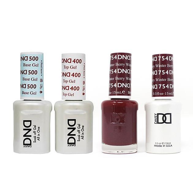 DND - Gel & Lacquer Combo - Winter Berry - #754