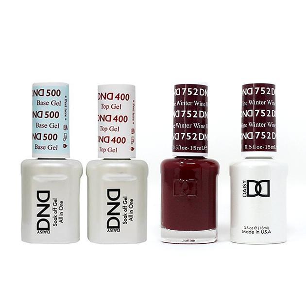 DND - Gel & Lacquer Combo - Winter Wine - #752