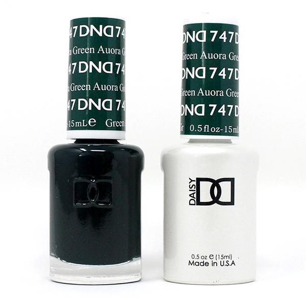 DND - Gel & Lacquer - Aurora Green - #747