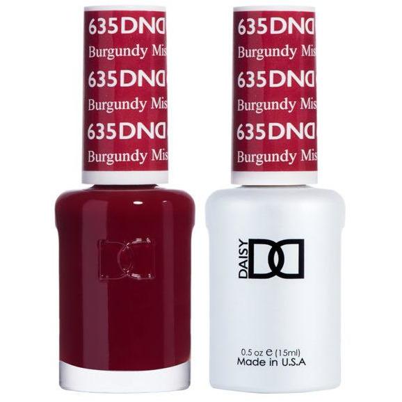 DND - Gel & Lacquer - Burgundy Mist - #635