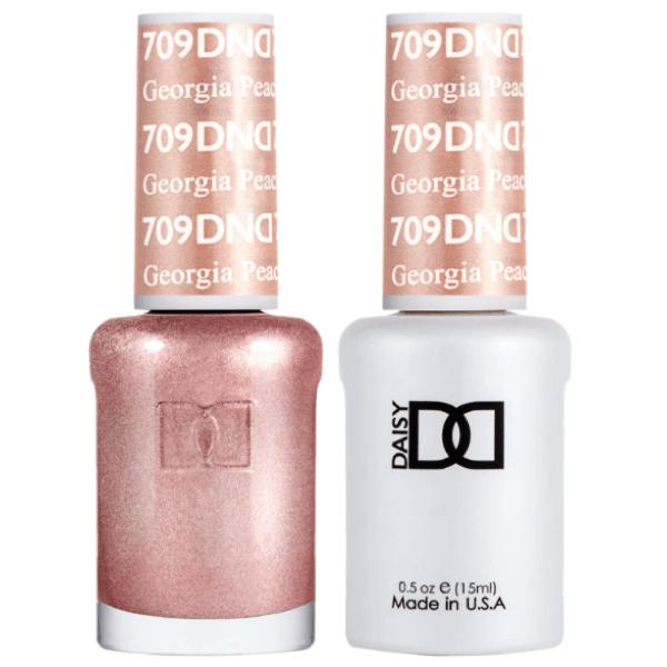 DND - Gel & Lacquer - Georgia Peach - #709