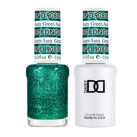 DND - Gel & Lacquer - Green Aura - #908