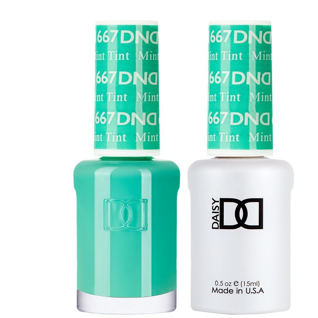 DND - Gel & Lacquer - Mint Tint - #667