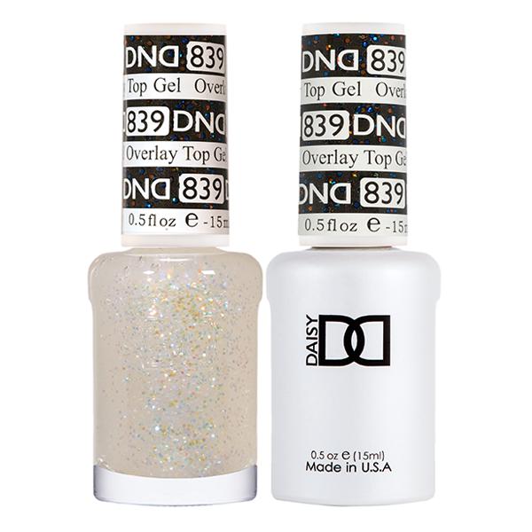 DND - Gel & Lacquer - Overlay Top Gel - #839