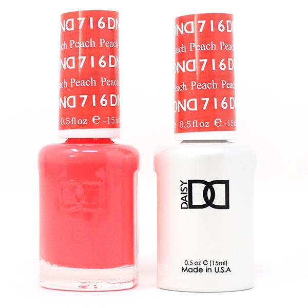 DND - Gel & Lacquer - Peach - #716