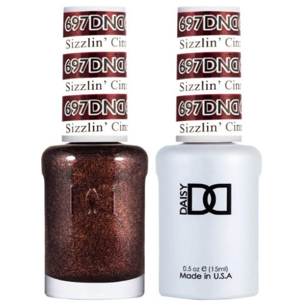 DND - Gel & Lacquer - Sizzlin' Cinnamon - #697