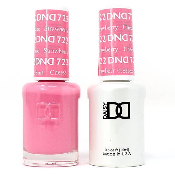 DND - Gel & Lacquer - Strawberry Cheesecake - #722