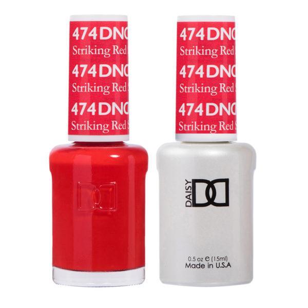 DND - Gel & Lacquer - Striking Red - #474