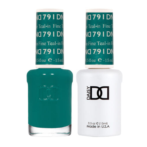 DND - Gel & Lacquer - Teal-In' Fine - #791