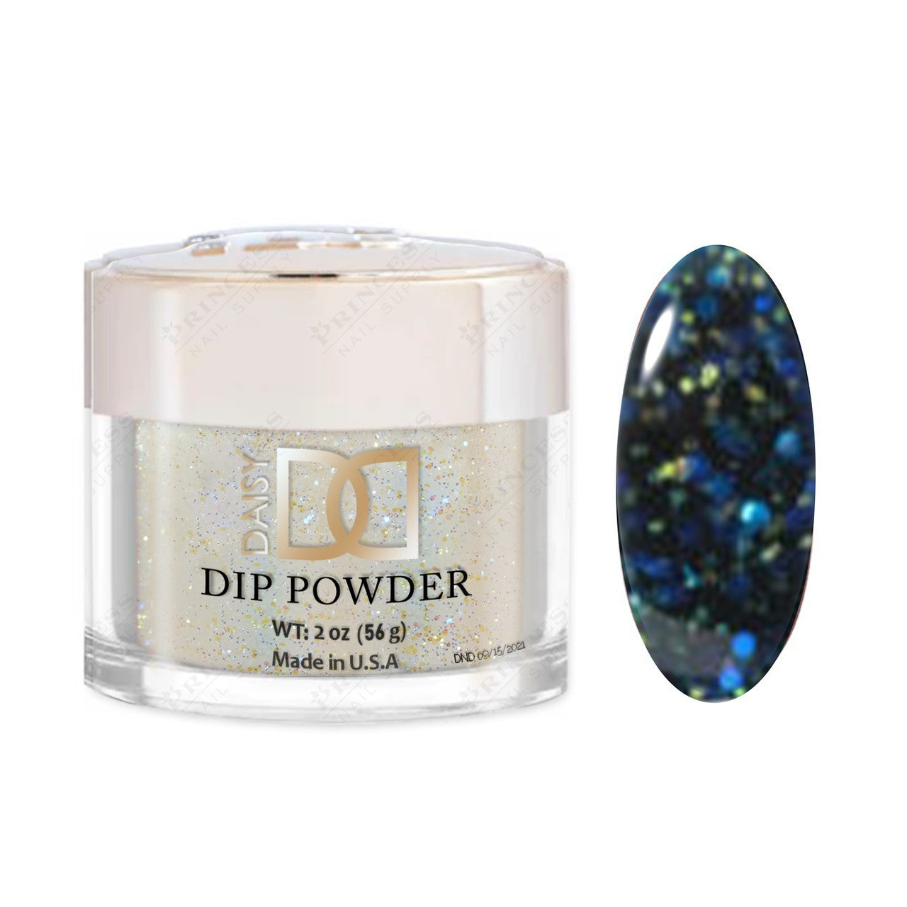 Dnd Dipping Powder #821 GLITTEROVELAY1.6OZ