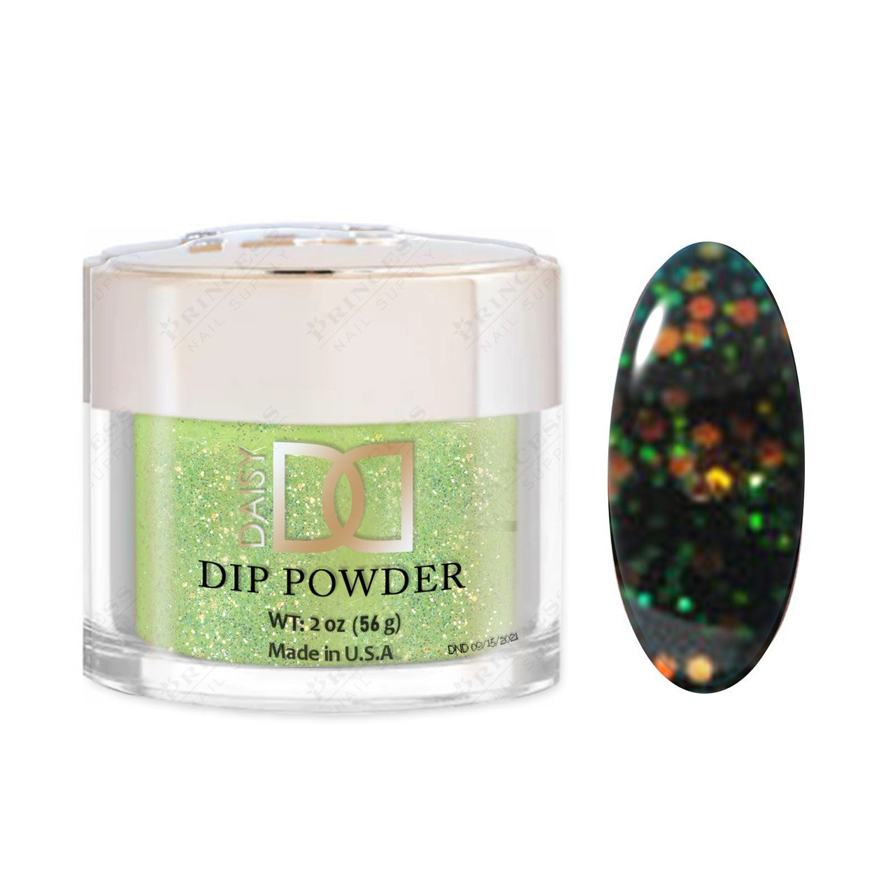 Dnd Dipping Powder #835 GLITTEROVELAY1.6OZ