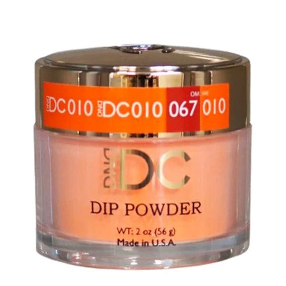 DND DC DIPPING POWDER - DC010 Dutch Orange