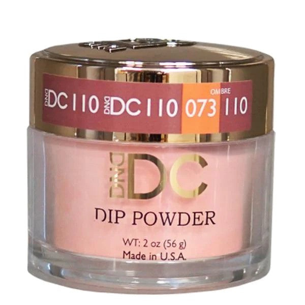 DND DC DIPPING POWDER - DC110 Peach Jealousy