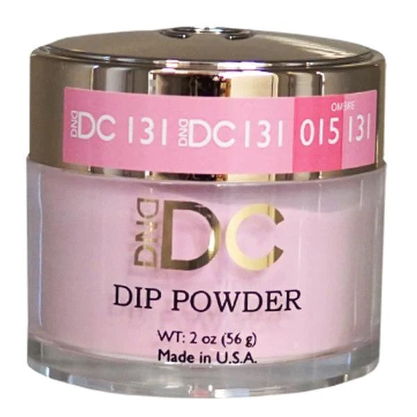 DND DC DIPPING POWDER - DC131 White Magenta