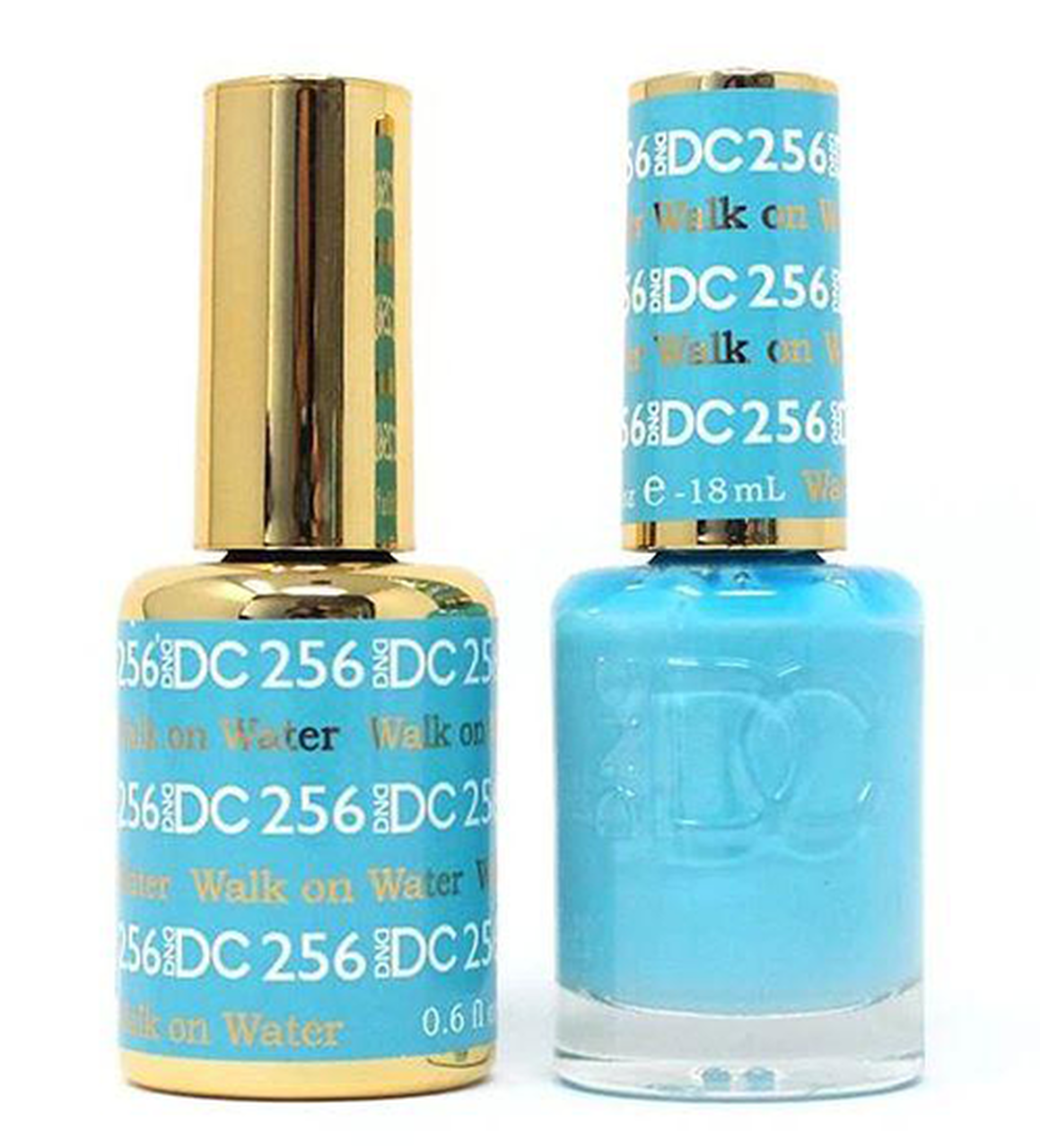 DND DC Duo Gel #256 WALK ON WATER