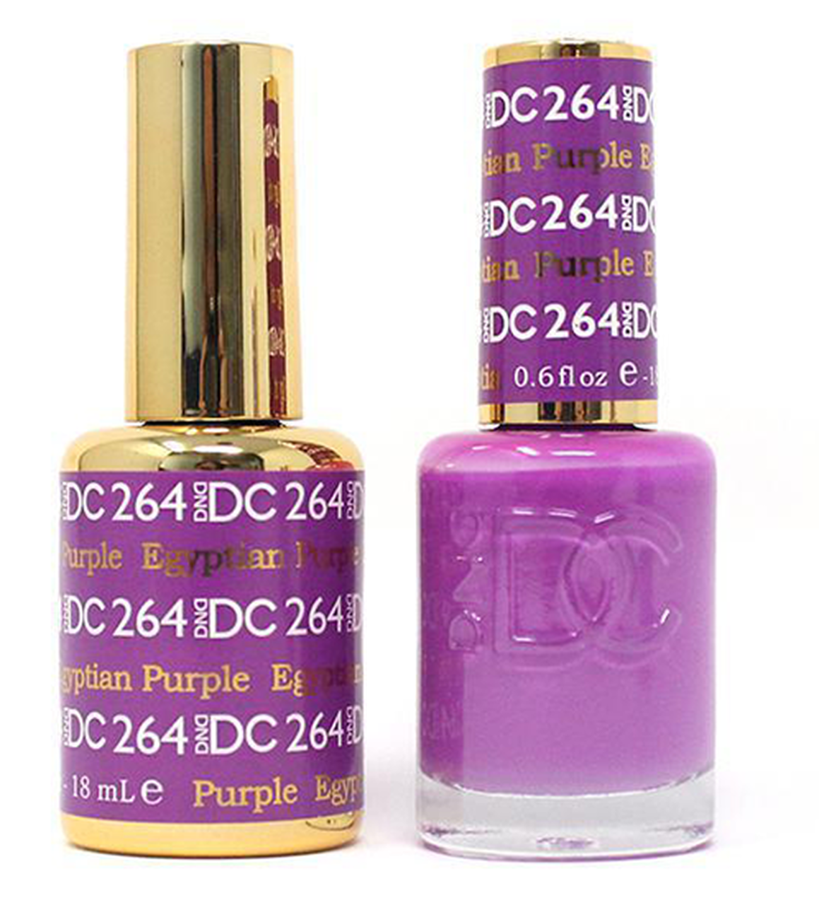 DND DC Duo Gel #264 EGYPTIAN PURPLE