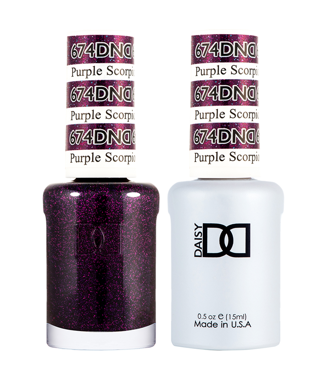 DND Duo Gel  #674 PURPLE SCORPION