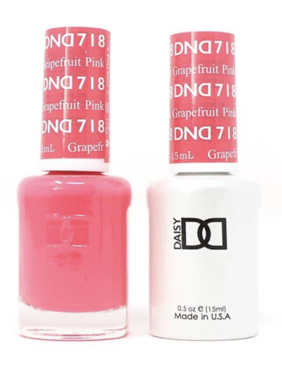 DND Duo Gel #718 PINK GRAPEFRUIT