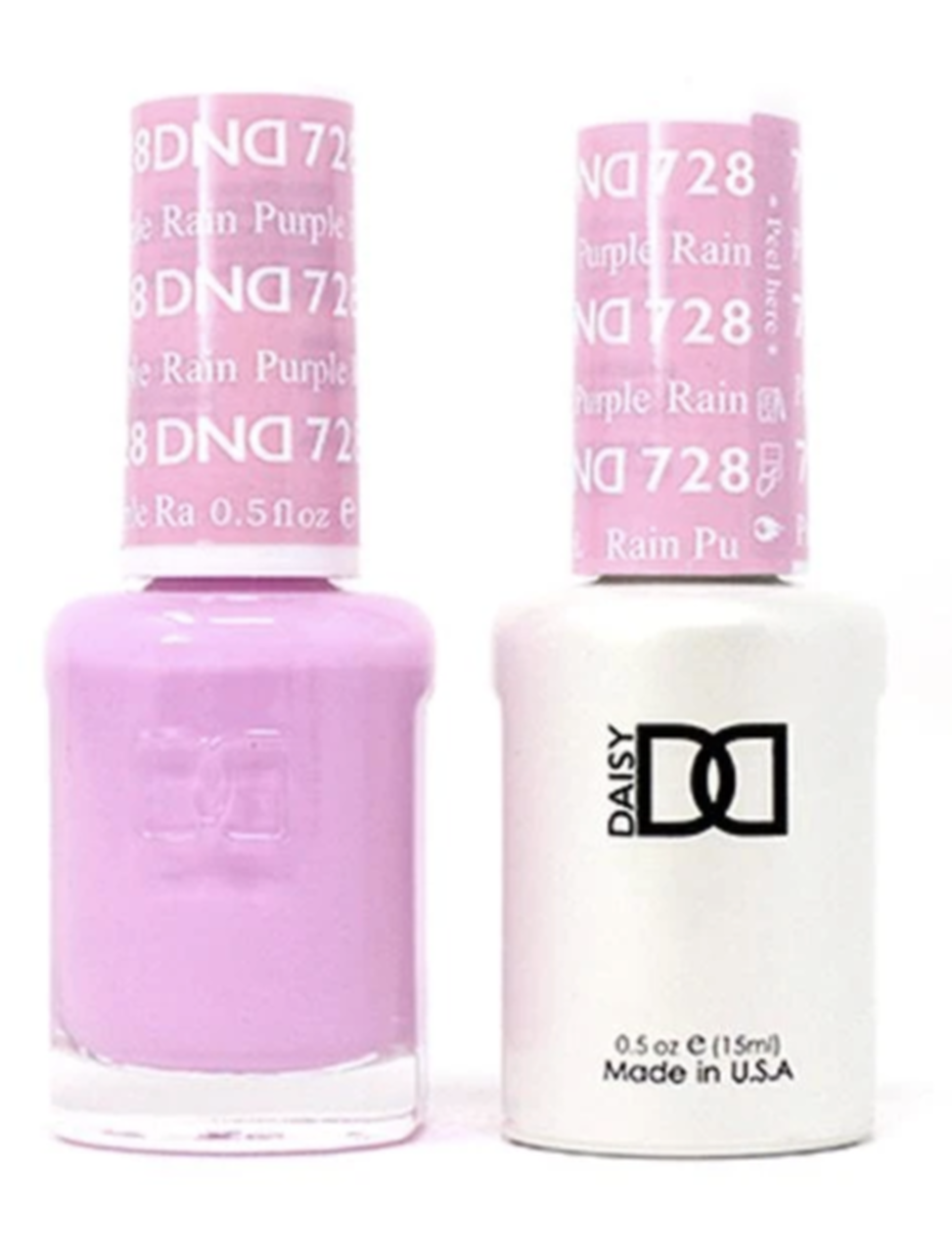 DND Duo Gel #728 PURPLE RAIN