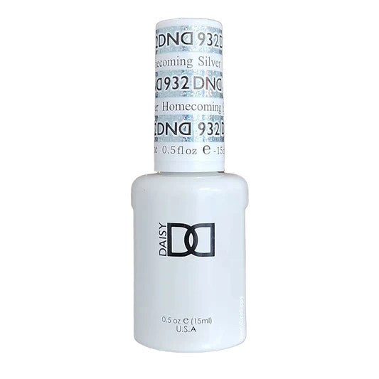 DND Gel Only #932 Homecoming Silver